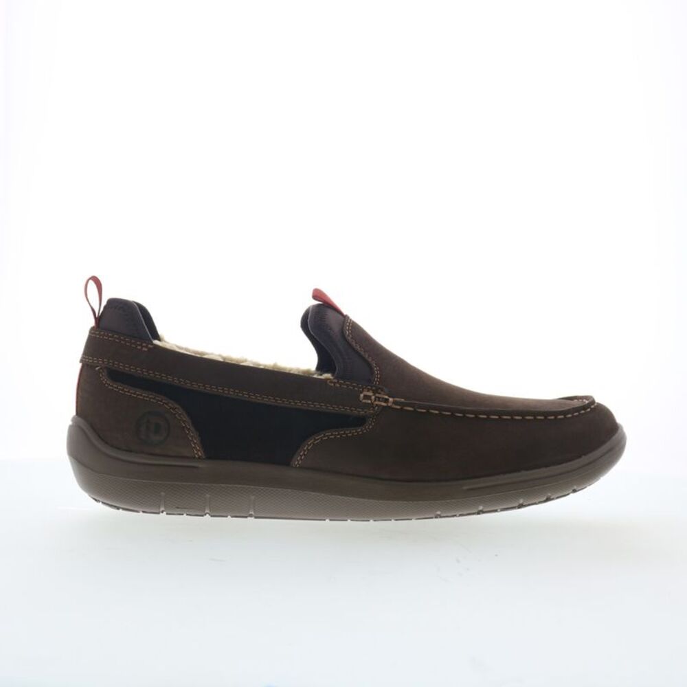 Dunham Mens Fitsmart Slipper Brown Shoes (NWT)